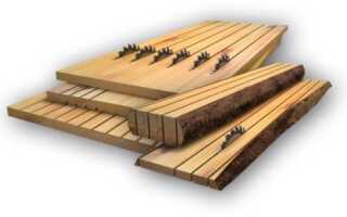 Различные виды пиломатериалов