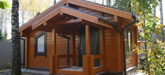 Как правильно построить баню из бруса?