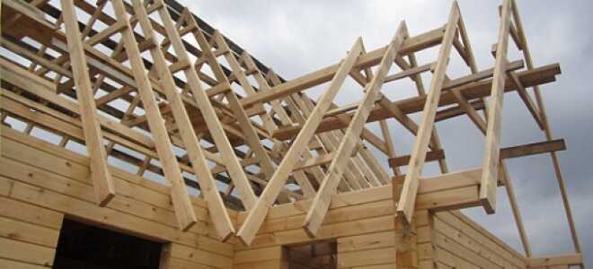 Как выглядит стропильная система крыш с ендовой?