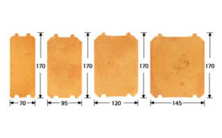 Основные габаритные размеры современных пиломатериалов