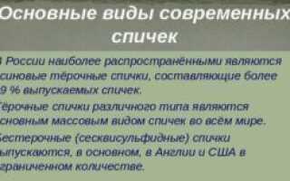 Производство спичек — разновидности и технология изготовления