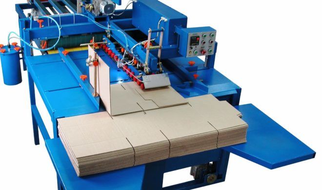 Автоматическая линия для производства картонных коробок