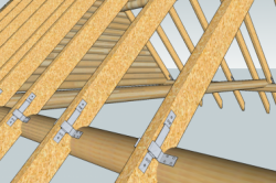 Схема монтажа кровли Схема монтажа кровли