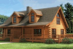 Экологичный дом из бруса