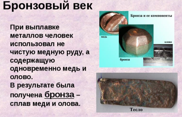 Получение бронзы