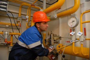 Процесс пуски газа 
