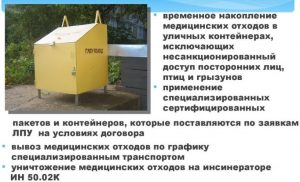 Вывоз медицинских отходов