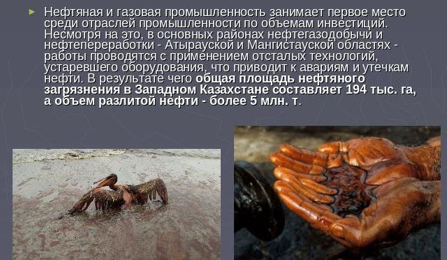 Проблема нефтяной отрасли