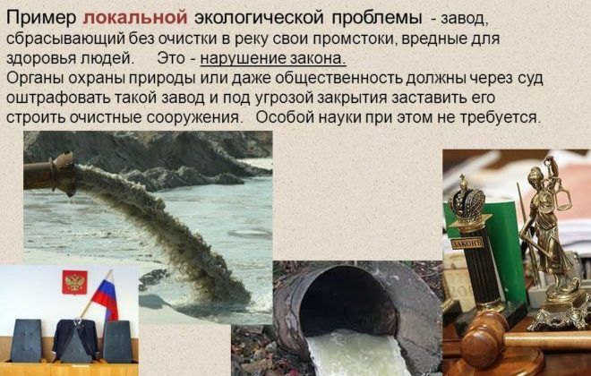 Проблемы экологии и деятельность человека